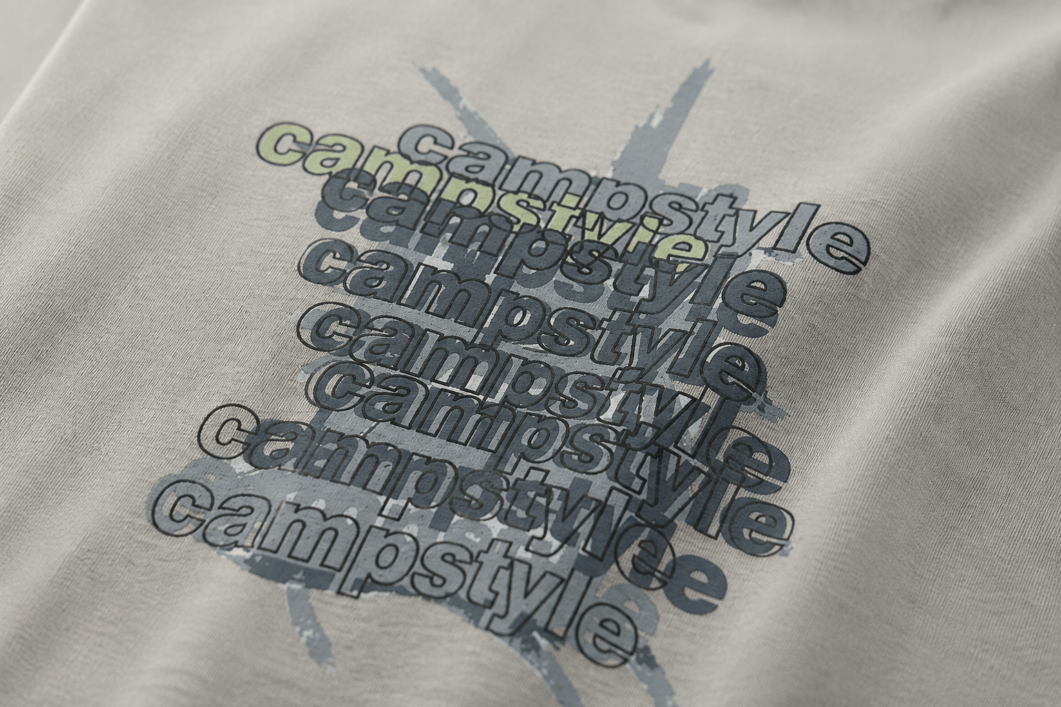 Футболка OFF-STYLE — футболки — цвет Серый — деталь изделия