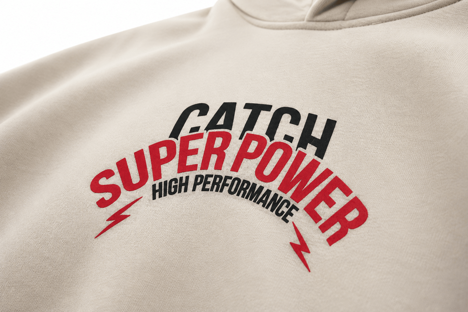 Худи CATCH — худи — цвет Бежевый — деталь изделия